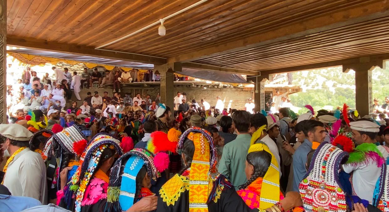 Kalash dance at the Uchal Festival
