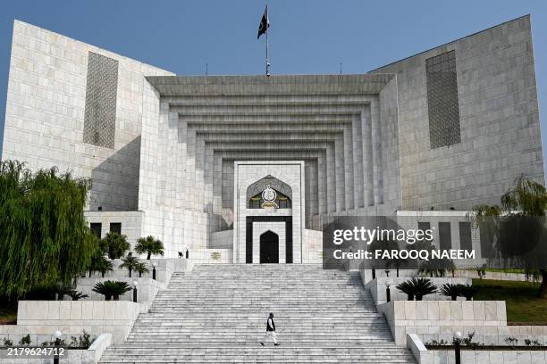The Supreme Court of Pakistan building in Islamabad.