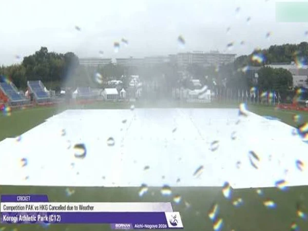 Rain during Asian Games Matches