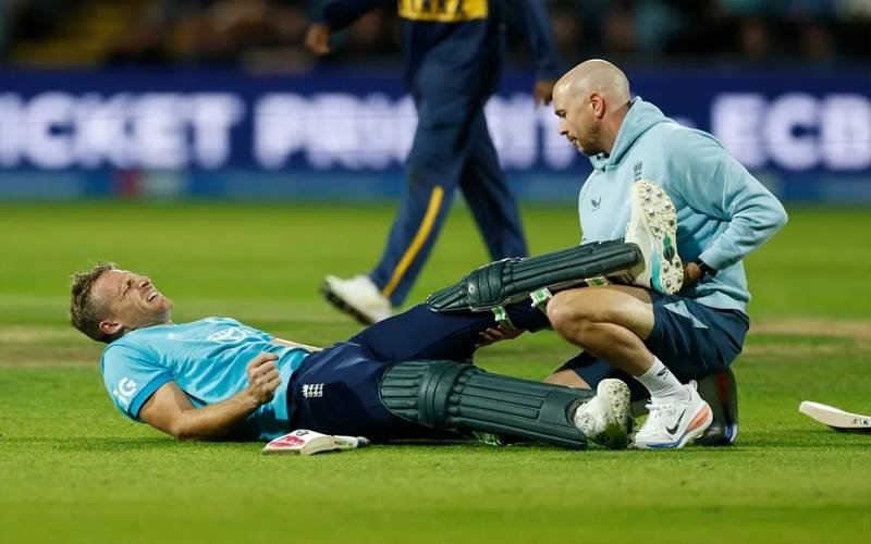 England cricket team captain injured