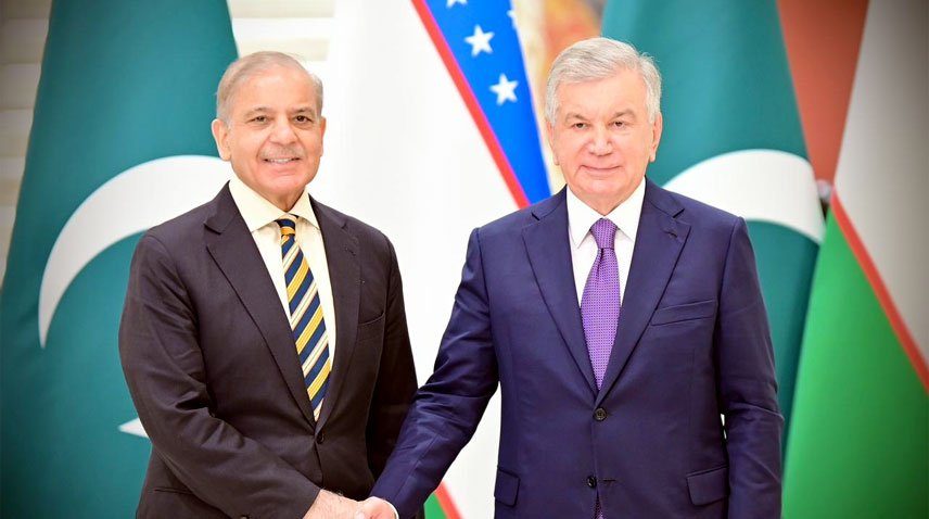 PM Shehbaz Sharif in Bishkek.