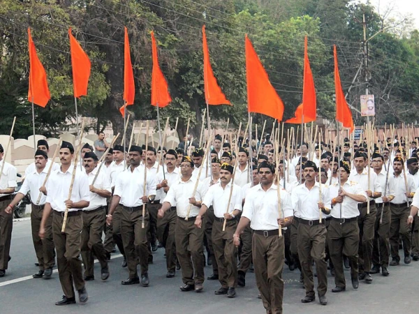 RSS influence in Indian government departments