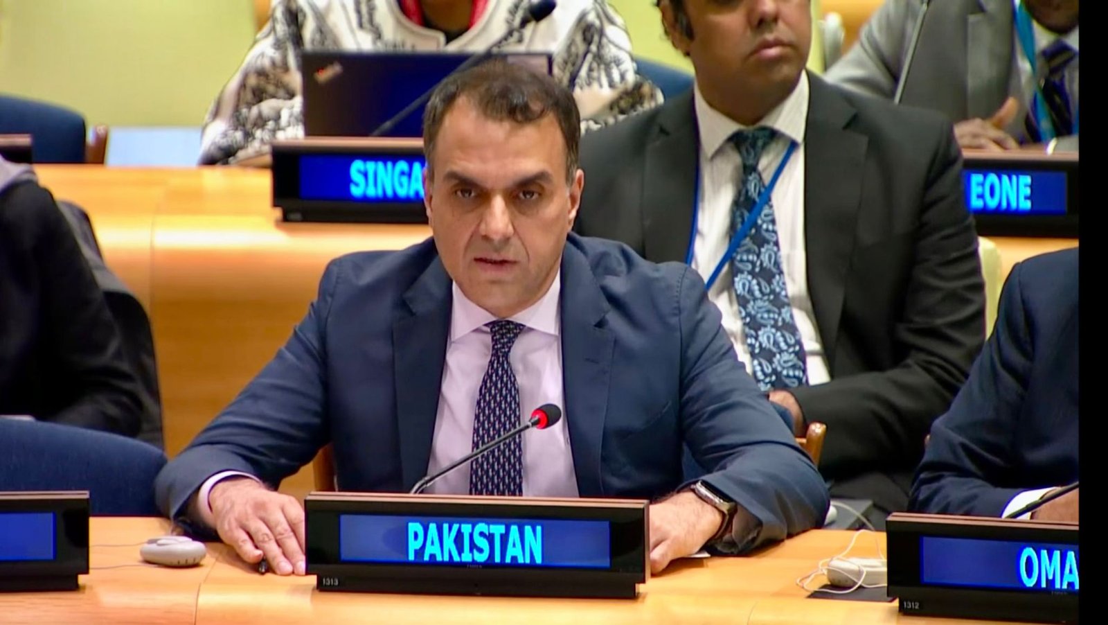 Pakistan on women role in peace and security.