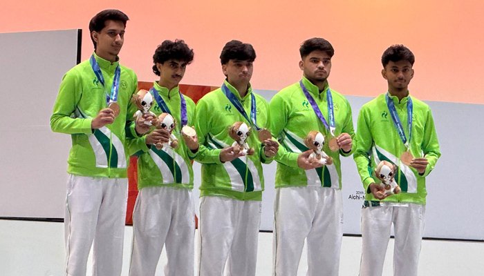 PUBG players win medal