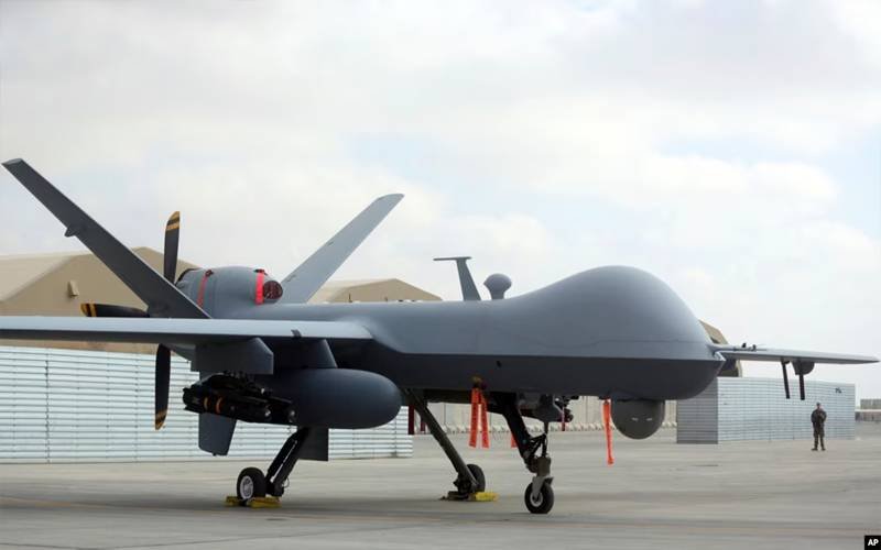 Iran public display of US drowned drone