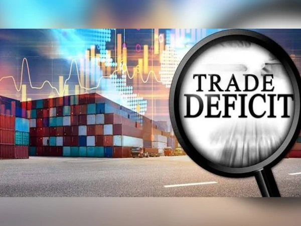 Trade deficit of Pakistan.