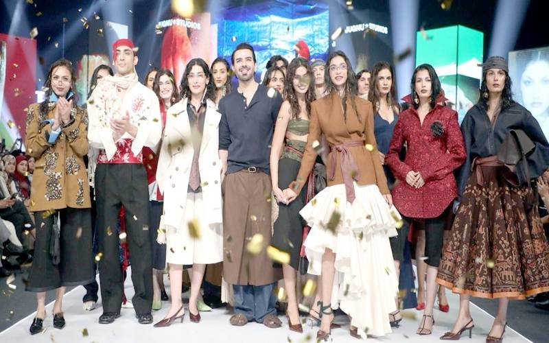 Participants of a culture event in Lahore
