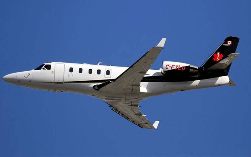 Air ambulance file picture