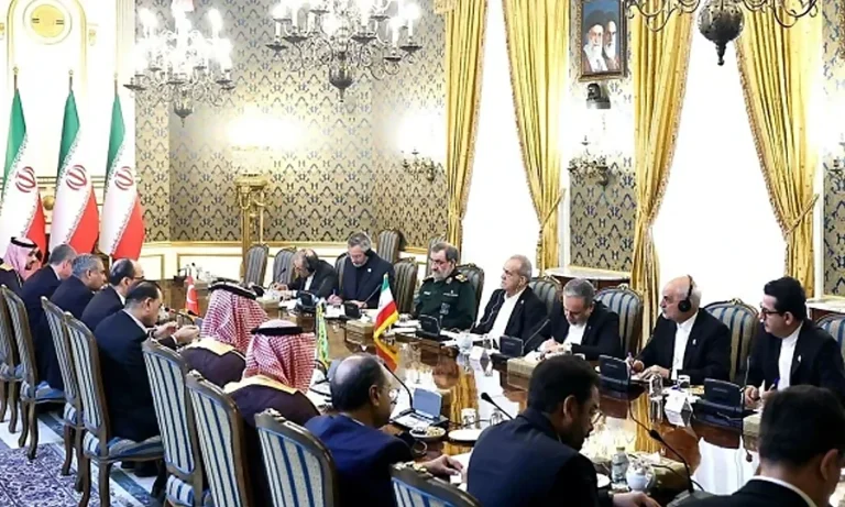 Leaders from four countries discuss Iran issue