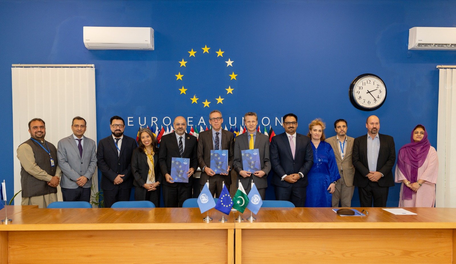 UE, UN agencies agreement for peace