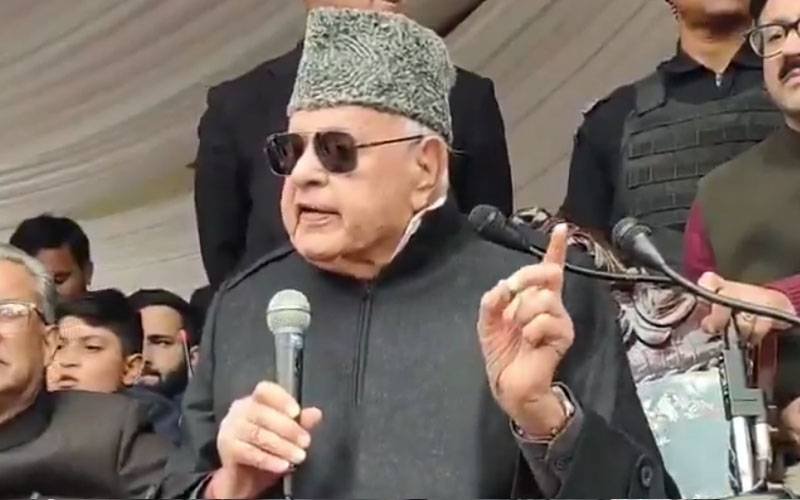 Farooq Abdullah praises Pakistan