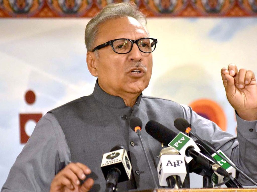 President Arif Alvi for dialogue