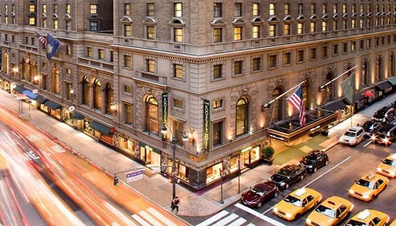 PIA leases out Roosevelt Hotel In New York
