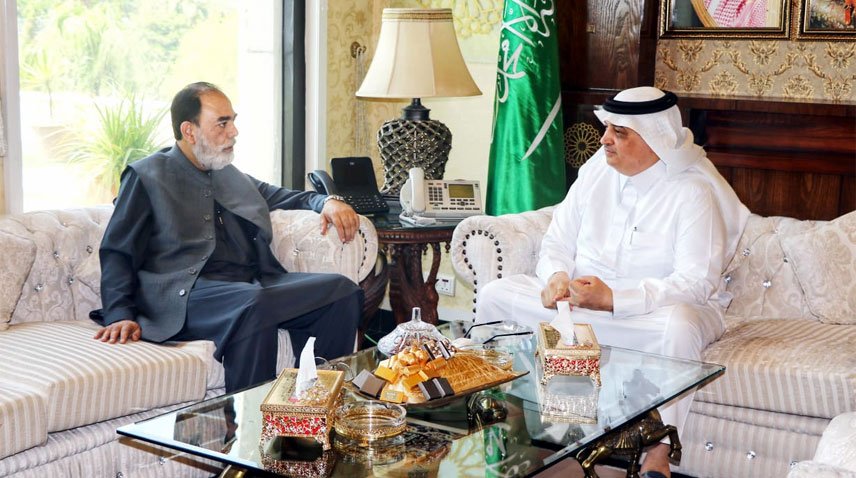 Minister, Saudi ambassador discuss Hajj arrangements.