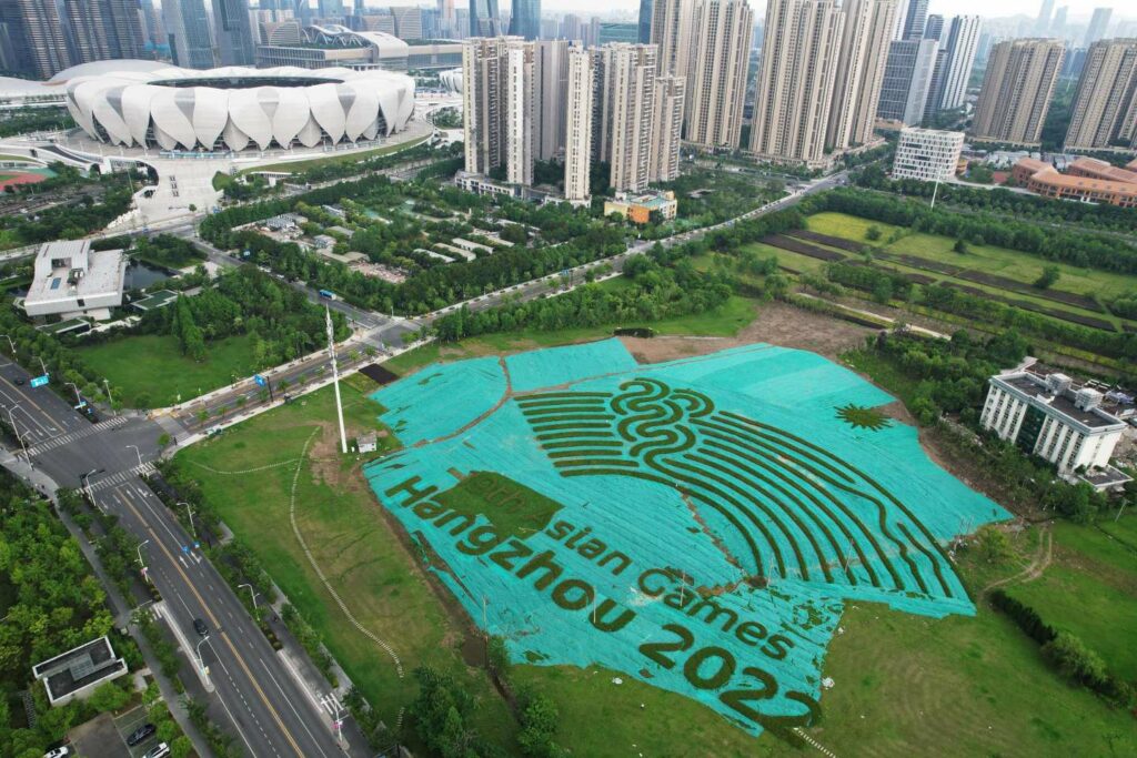 Asian games in china.