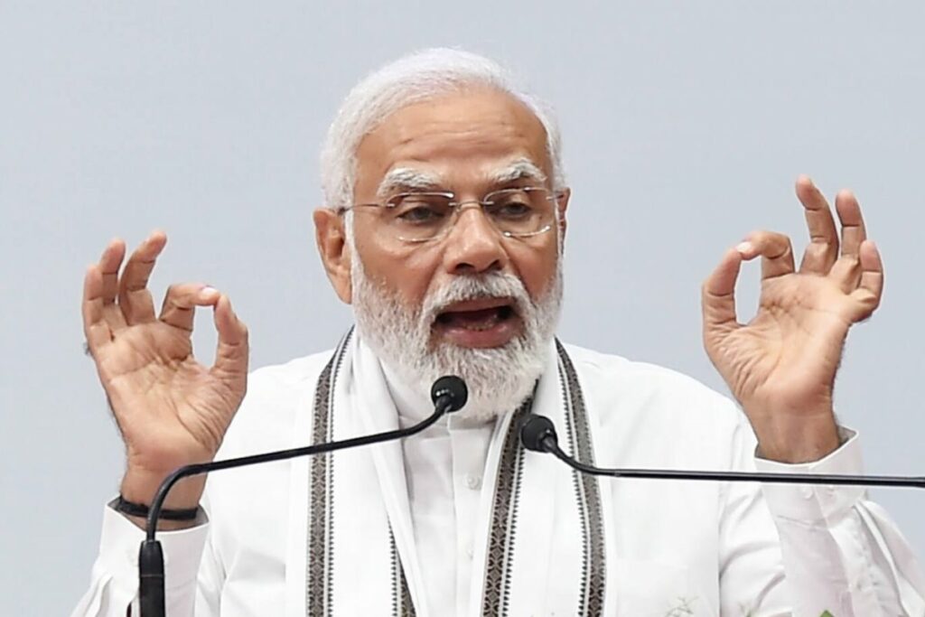 Media crackdown in India.