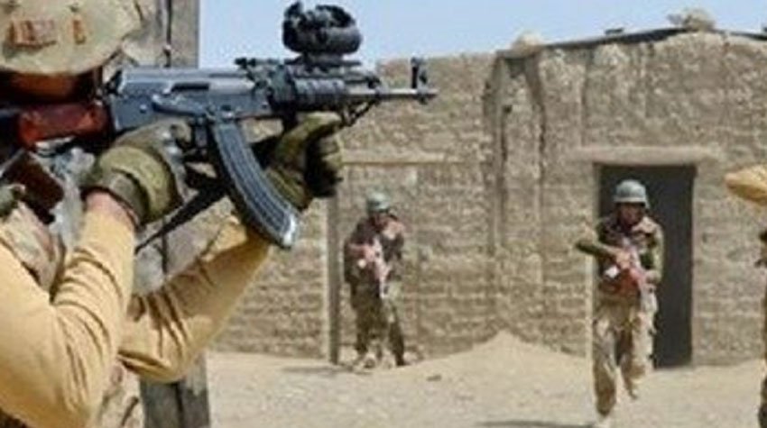 Terrorists killed by security forces