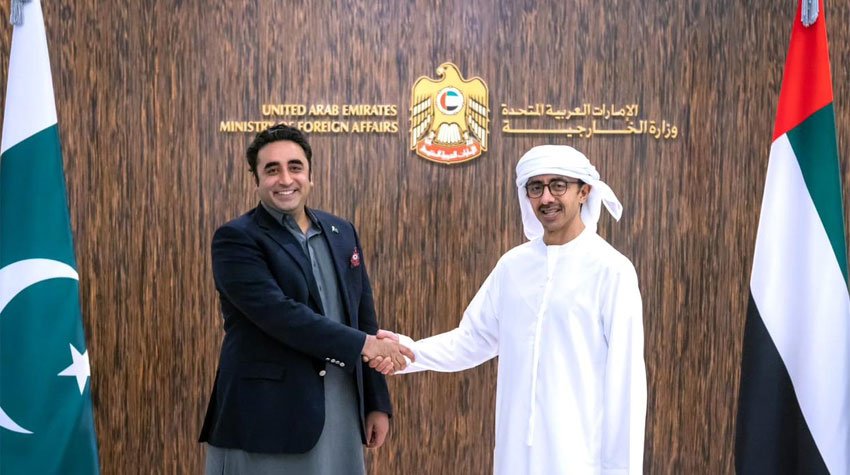 Pakistan and UAE express satisfaction over bilateral ties