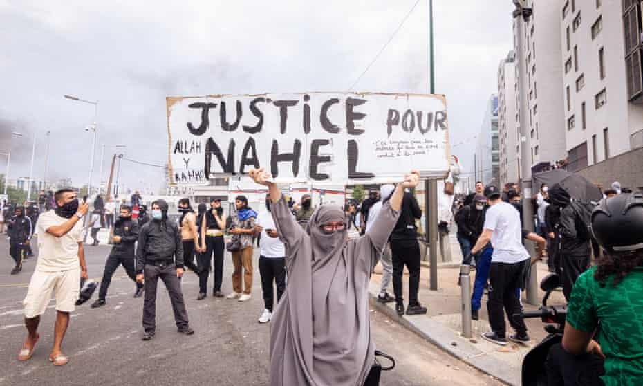 Racist police violence in France