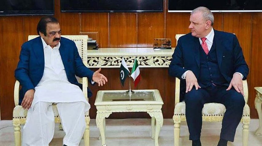 Pakistan, Italy agree to work for checking cross-border crimes