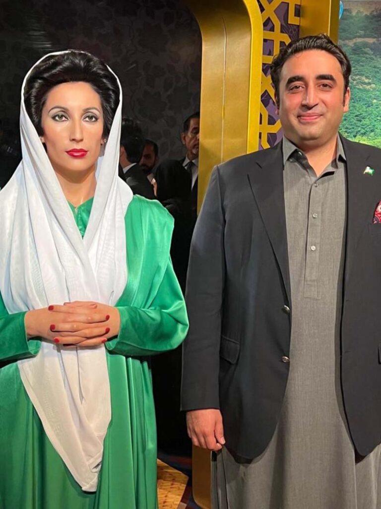 Wax figure of Benazir Bhutto unveiled in Dubai