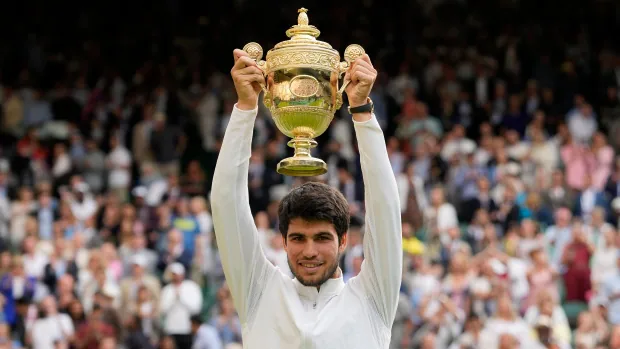 Alcaraz wins Wimbledon