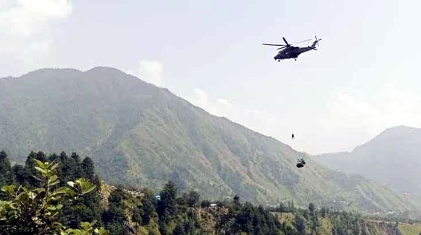 Five of the eight stranded on chairlift rescued