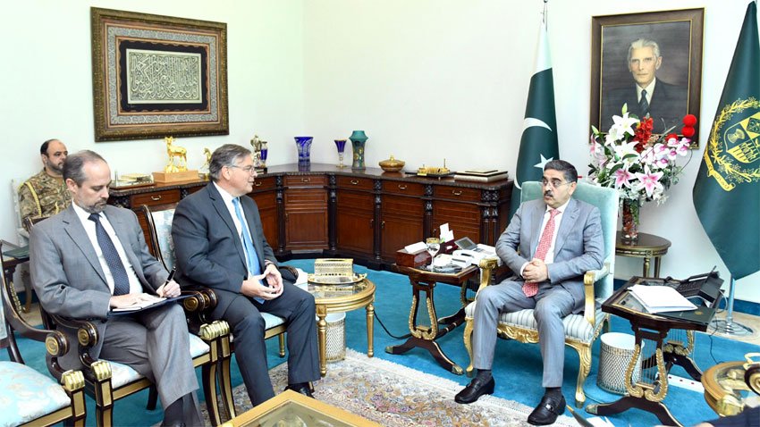 In meeting with US ambassador, Kakar stresses boosting ties