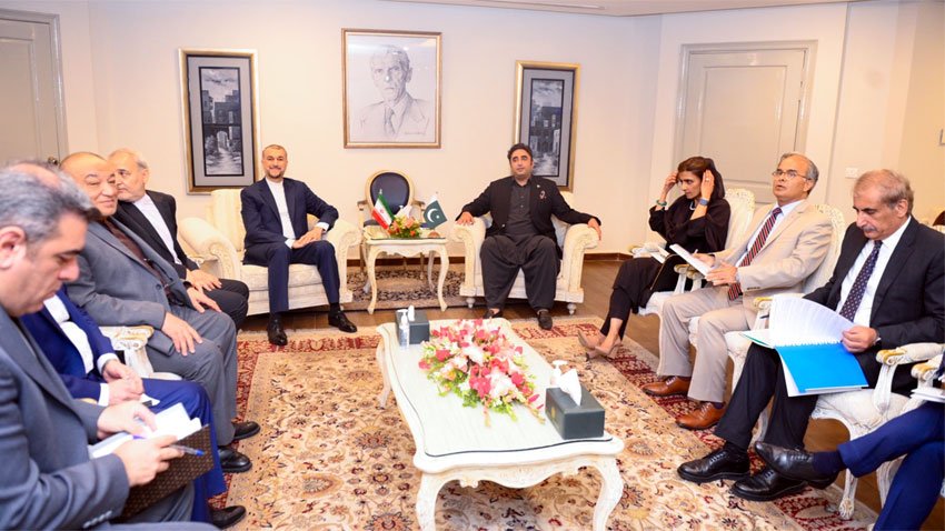 Bilawal, Iranian FM discuss bilateral relations