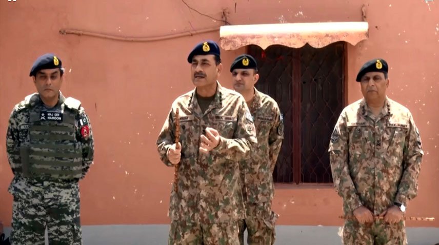 Terrorists will be hunted down till their surrender: COAS