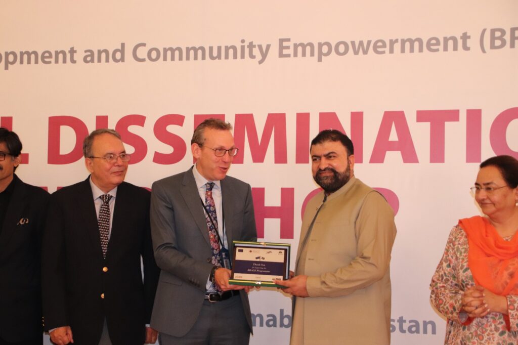 EU funded development program for Balochistan concludes