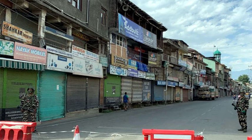 Shutter-down in Kashmir