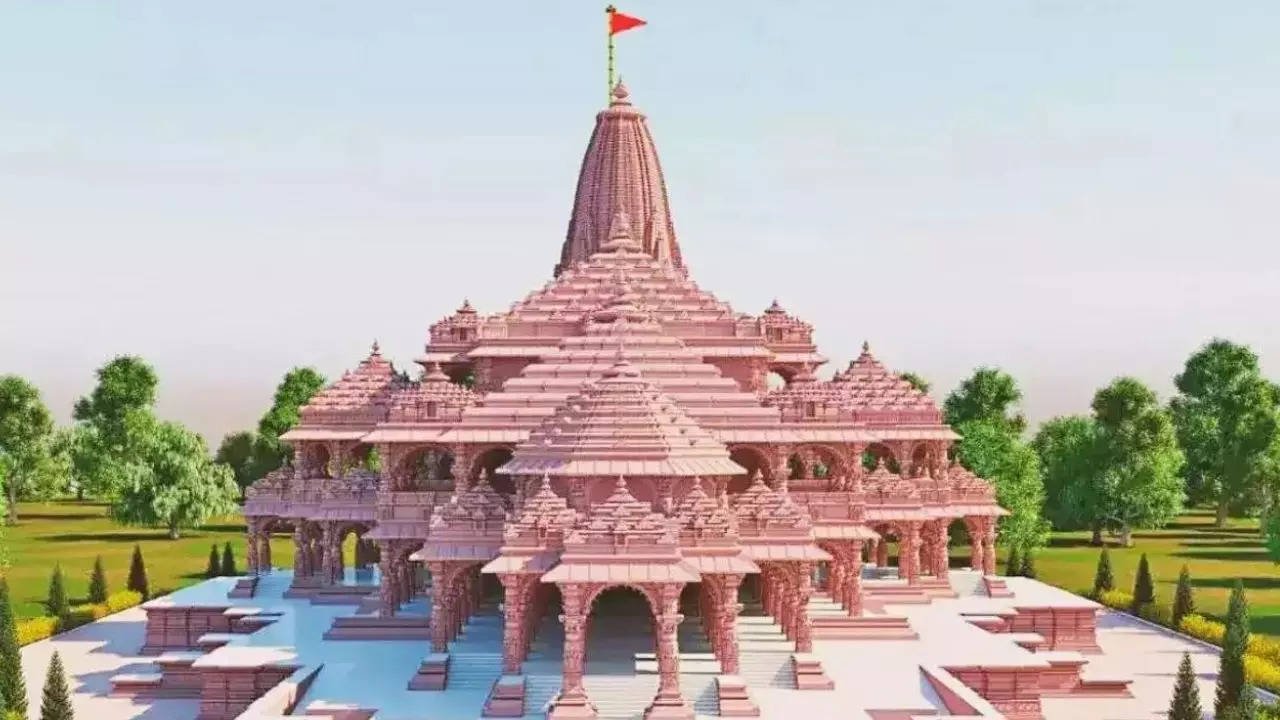 Indians throng to Ayodha for opening of temple at Babri mosque site