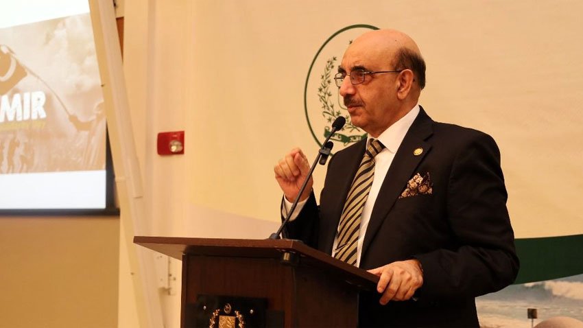 Kashmiris are victims of crimes against humanity: Masood Khan