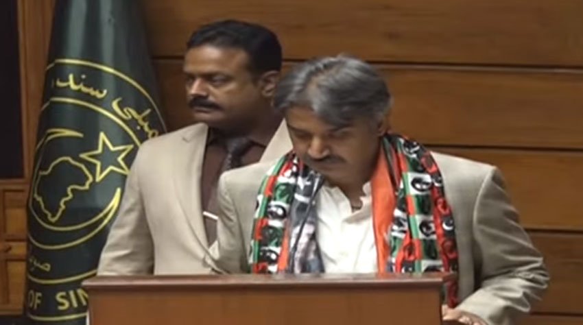 PPP's Qadir Shah elected Sindh Assembly speaker