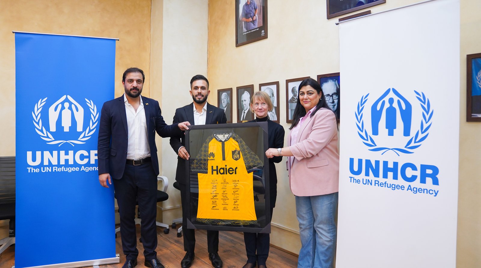 UNHCR, Peshawar Zalmi announce partnership ahead of PSL