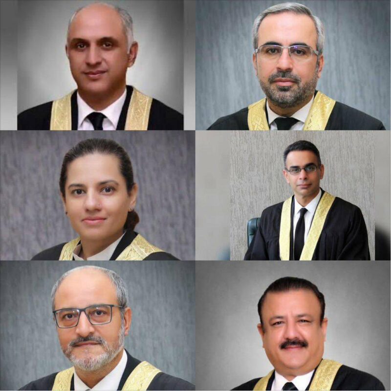 Allegations of judges