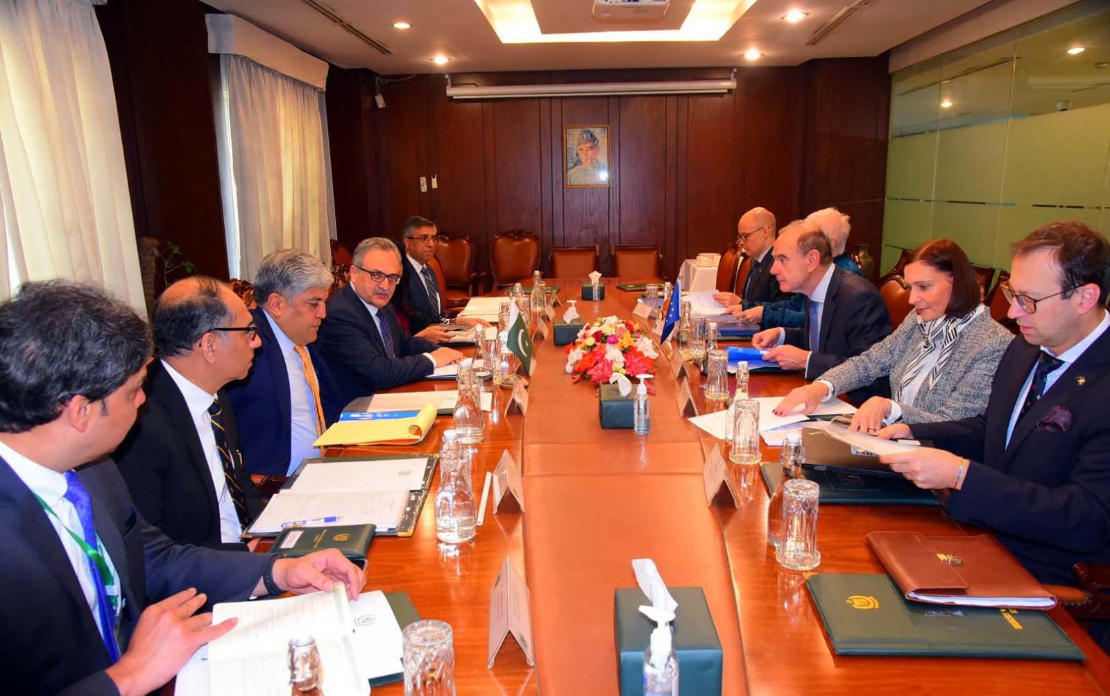 Pak-EU political dialogue focusses trade & development