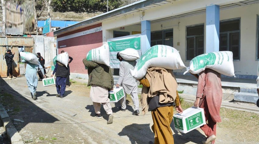 KSrelief continues distribution of relief items
