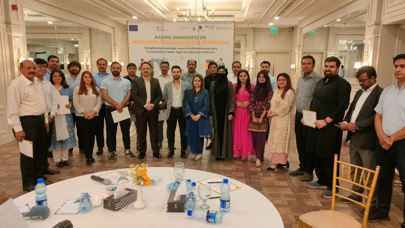 Training workshop on migration reporting arranged
