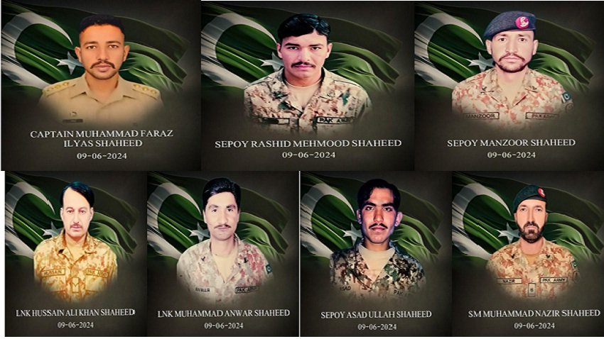Seven army personnel martyred in IED blast