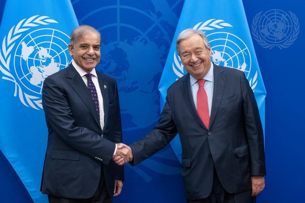 Guterres hails Pakistan's cooperation for UN work, peacekeeping