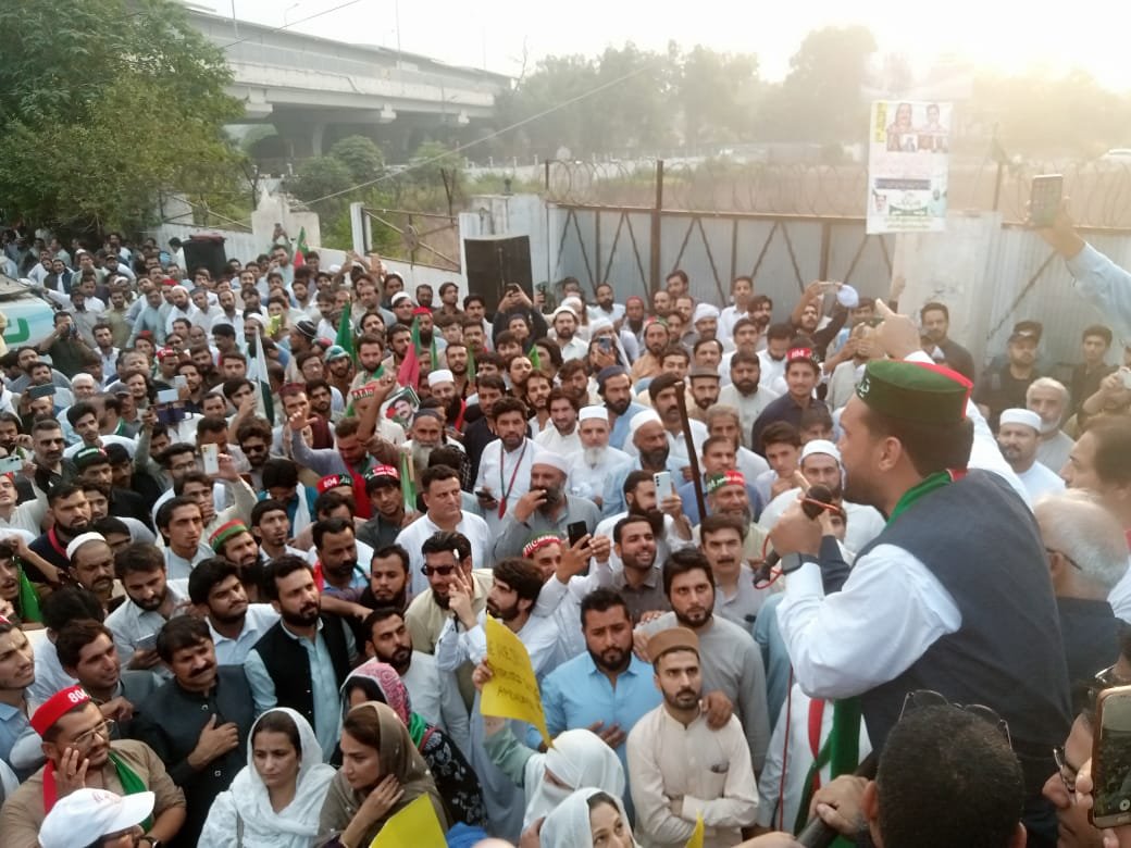 PTI protests in KP for release of Imran Khan