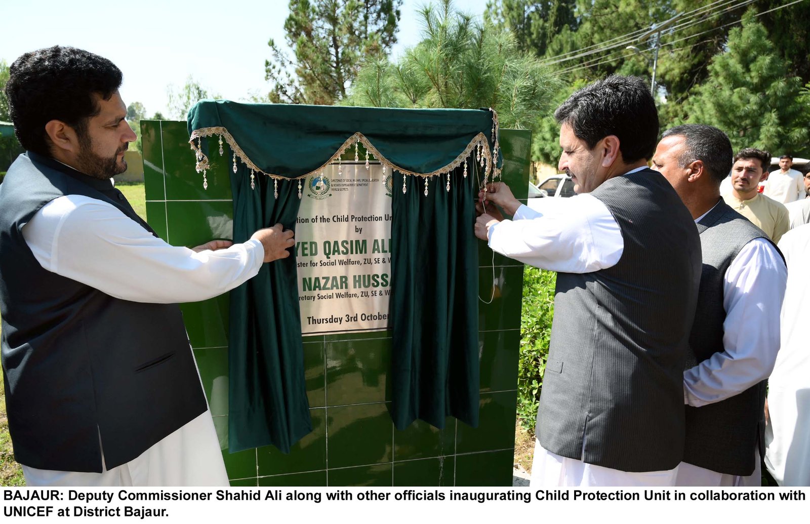 Child protection unit opened in Bajaur district
