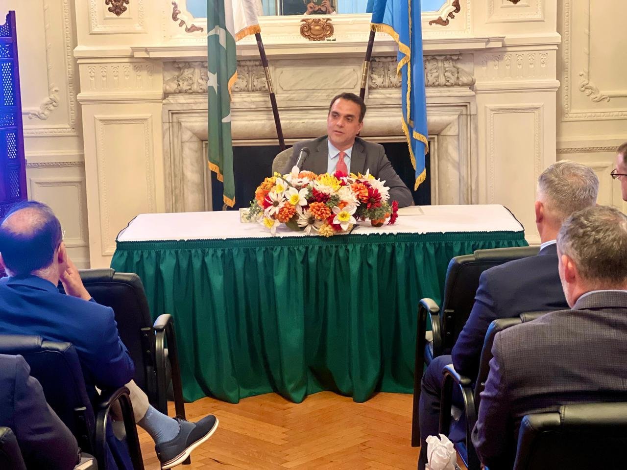 US Army College delegation briefed on Pakistan's role at UN