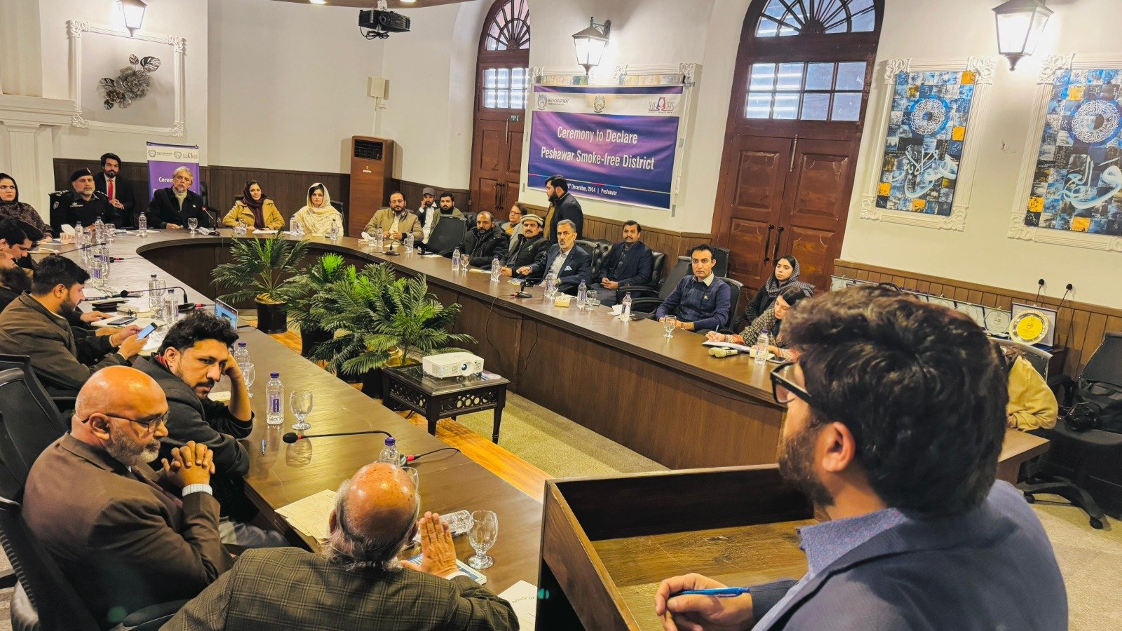Peshawar declared smoke-free district