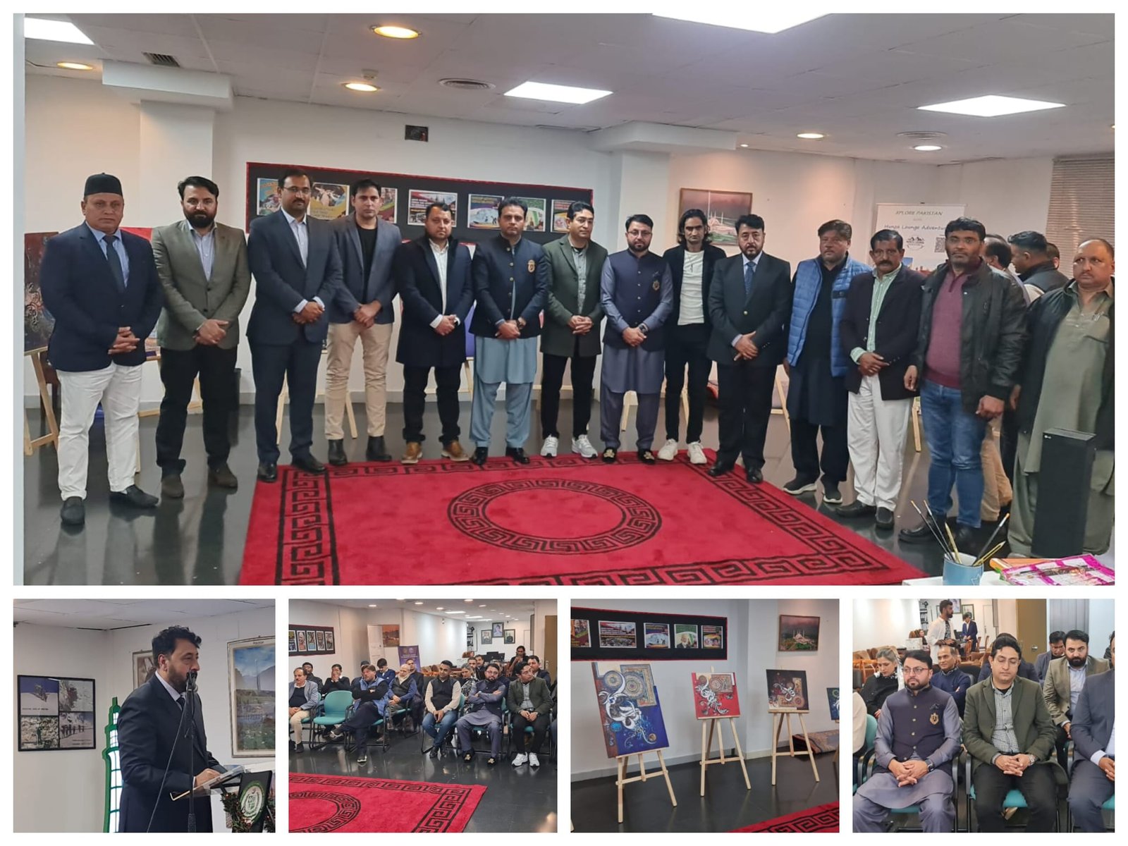 Artworks by Pakistani calligrapher exhibited in Barcelona