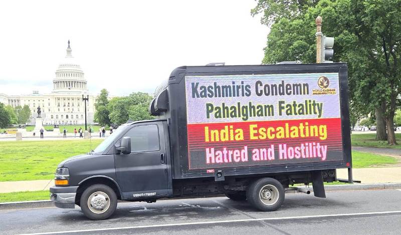 Kashmiri Diaspora protest across US