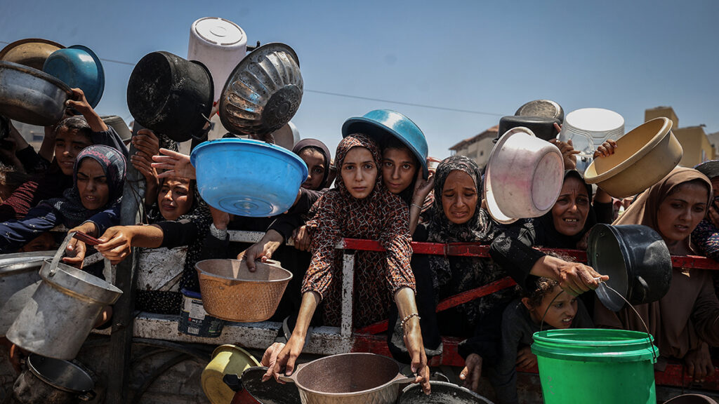 Starvation, Gaza, Aid