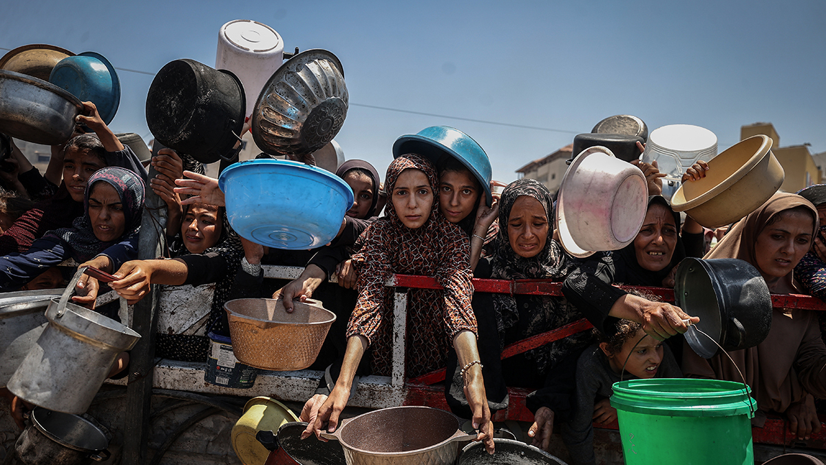 Starvation, Gaza, Aid